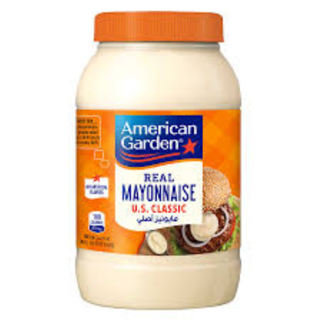 AMERICAN GARDEN REAL MAYONNAISE 887ML